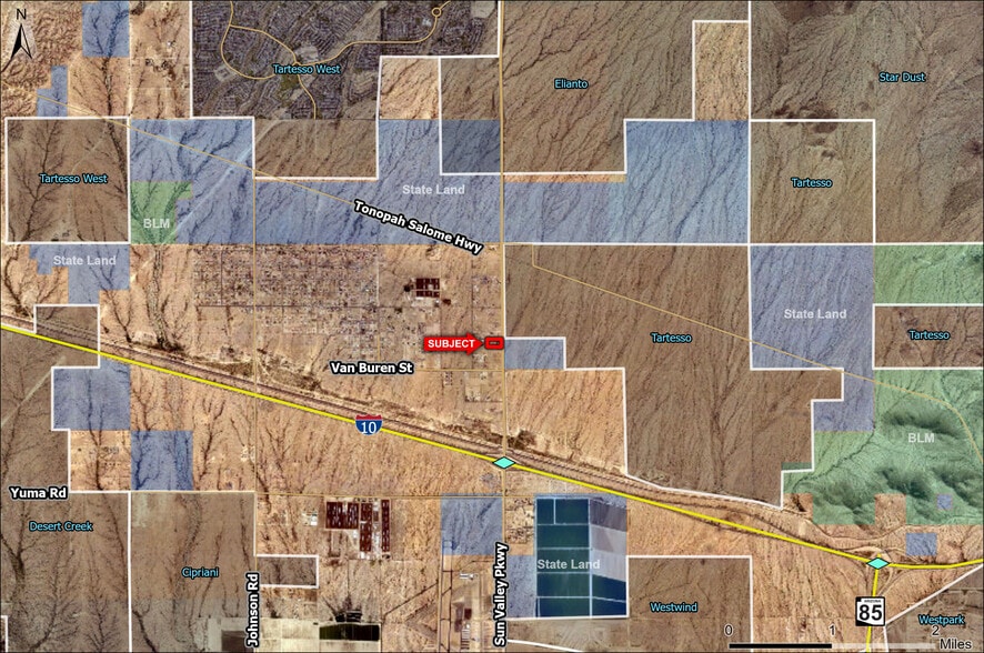 Sun Valley Parkway & Van Buren Street, Buckeye, AZ à vendre - Aérien – Image 2 sur 4