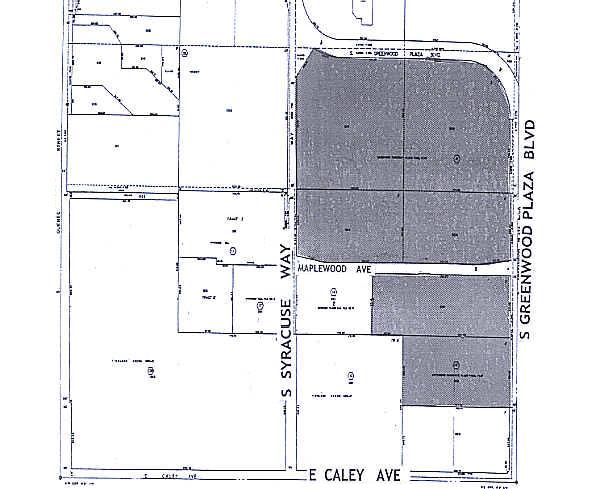 5970 Greenwood Plaza Blvd, Greenwood Village, CO à louer - Plan cadastral – Image 3 sur 5