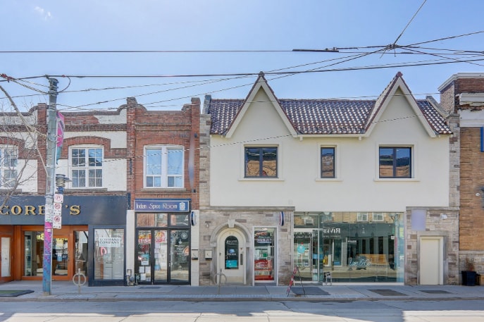 715-717 Queen St E, Toronto, ON à louer Photo de l’immeuble– Image 1 sur 6