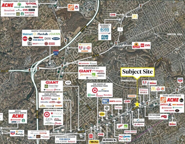 1891 S State Rd, Upper Darby, PA à louer - Photo de l’immeuble – Image 2 sur 11