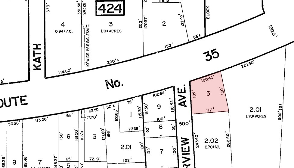 1983 NJ-35, South Amboy, NJ à louer - Plan cadastral – Image 3 sur 3