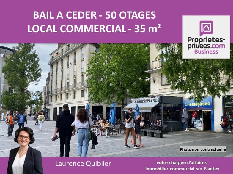 Local commercial dans Nantes à louer - Photo de l’immeuble – Image 1 sur 7