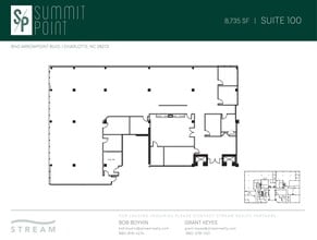 9144 Arrowpoint Blvd, Charlotte, NC à louer Plan de site– Image 2 sur 9