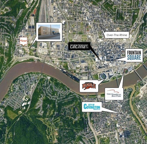 801 Evans St, Cincinnati, OH à vendre - Aérien – Image 2 sur 17