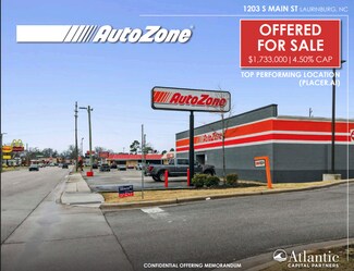 Plus de détails pour 1203 S Main St, Laurinburg, NC - Local commercial à vendre