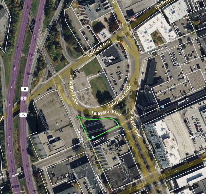 380 John st, Bridgeport, CT à vendre Aérien– Image 1 sur 2