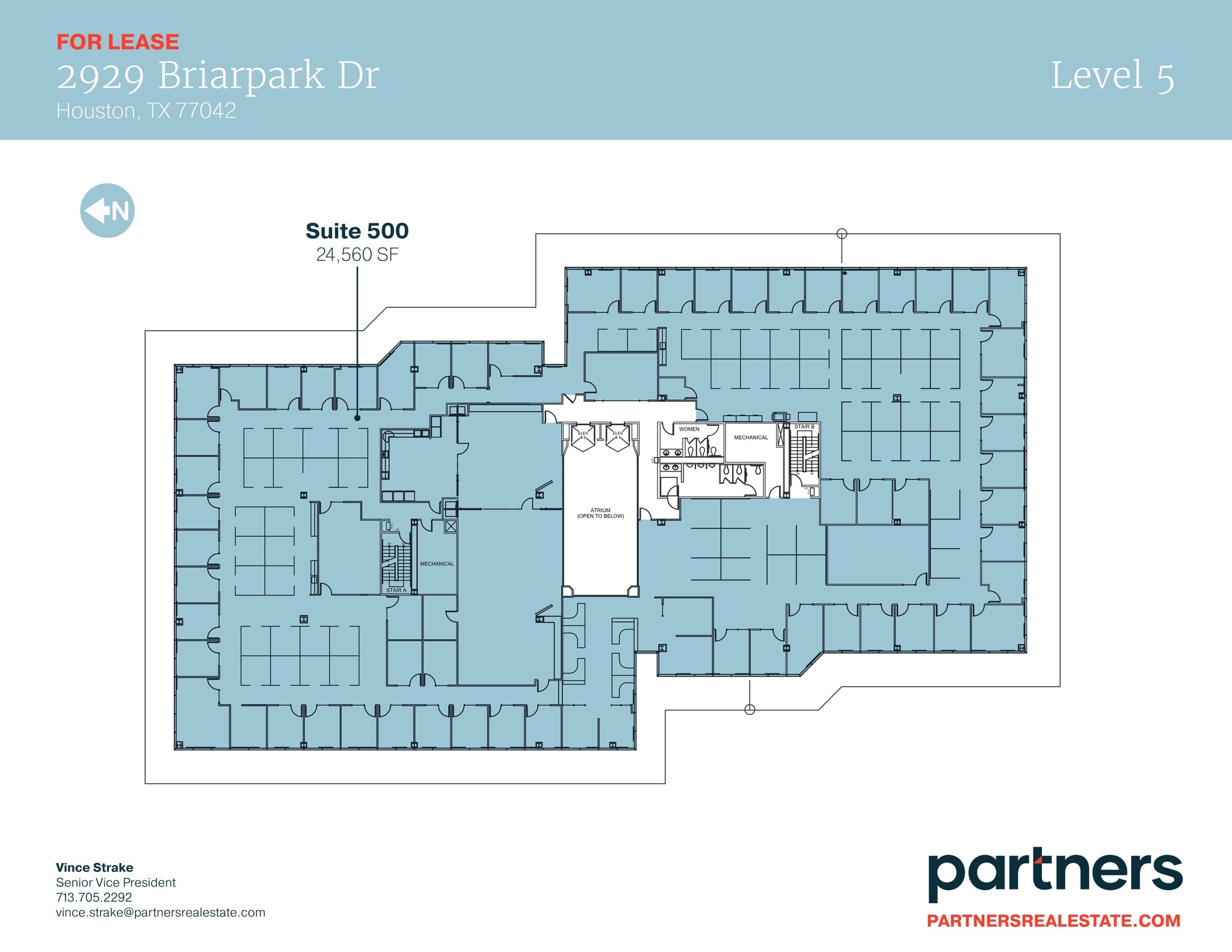 2929 Briarpark Dr, Houston, TX à louer Plan de site– Image 1 sur 1