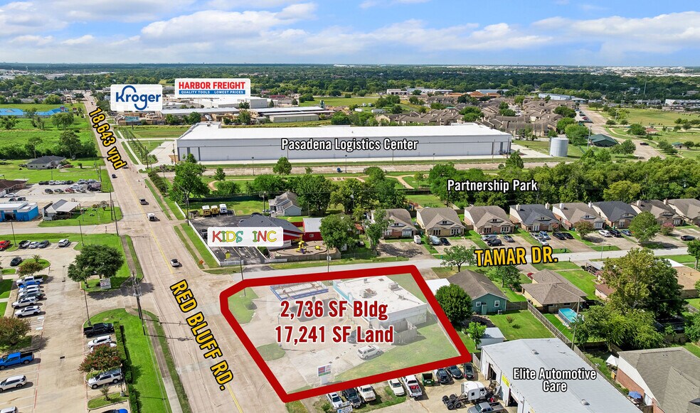 5010 Red Bluff Rd, Pasadena, TX à vendre - Aérien – Image 3 sur 5