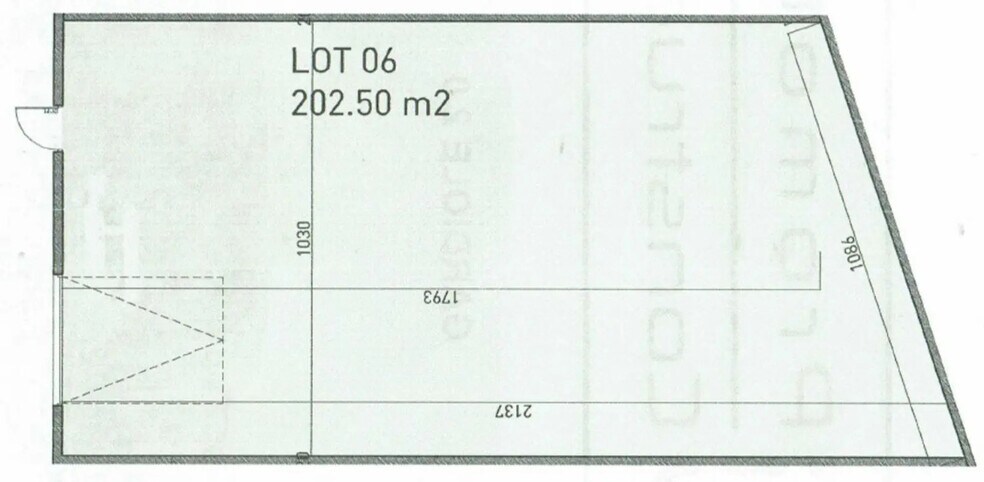 Local d’activités dans Vic-la-Gardiole à louer - Plan d’étage – Image 3 sur 3