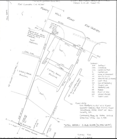 4327 Mundy Mill Rd, Oakwood, GA à vendre - Plan de site – Image 2 sur 23