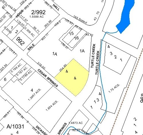 3131 Turtle Creek Blvd, Dallas, TX à louer - Plan cadastral – Image 2 sur 24