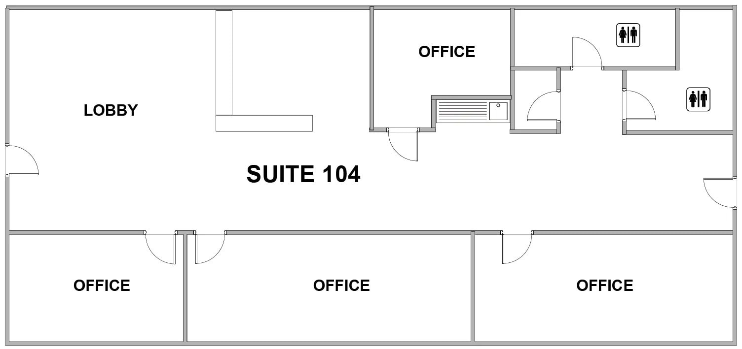 3110 S Rural Rd, Tempe, AZ à louer Plan d’étage– Image 1 sur 1