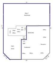 869 W 2nd St, Xenia, OH à louer Plan d’étage– Image 1 sur 1
