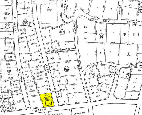 27 Beach Rd, Monmouth Beach, NJ à louer - Plan cadastral – Image 2 sur 19