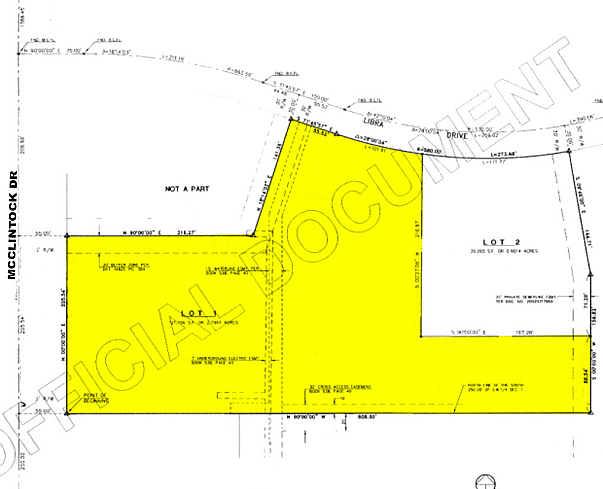 6301 S McClintock Dr, Tempe, AZ à louer - Plan cadastral – Image 2 sur 7