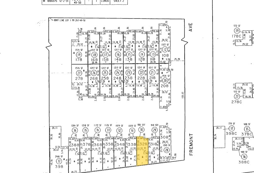 919 S Fremont Ave, Alhambra, CA à vendre - Plan cadastral – Image 2 sur 46