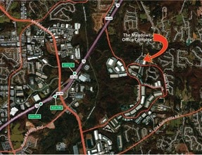 5955 Shiloh Rd E, Alpharetta, GA - VUE AÉRIENNE  vue de carte