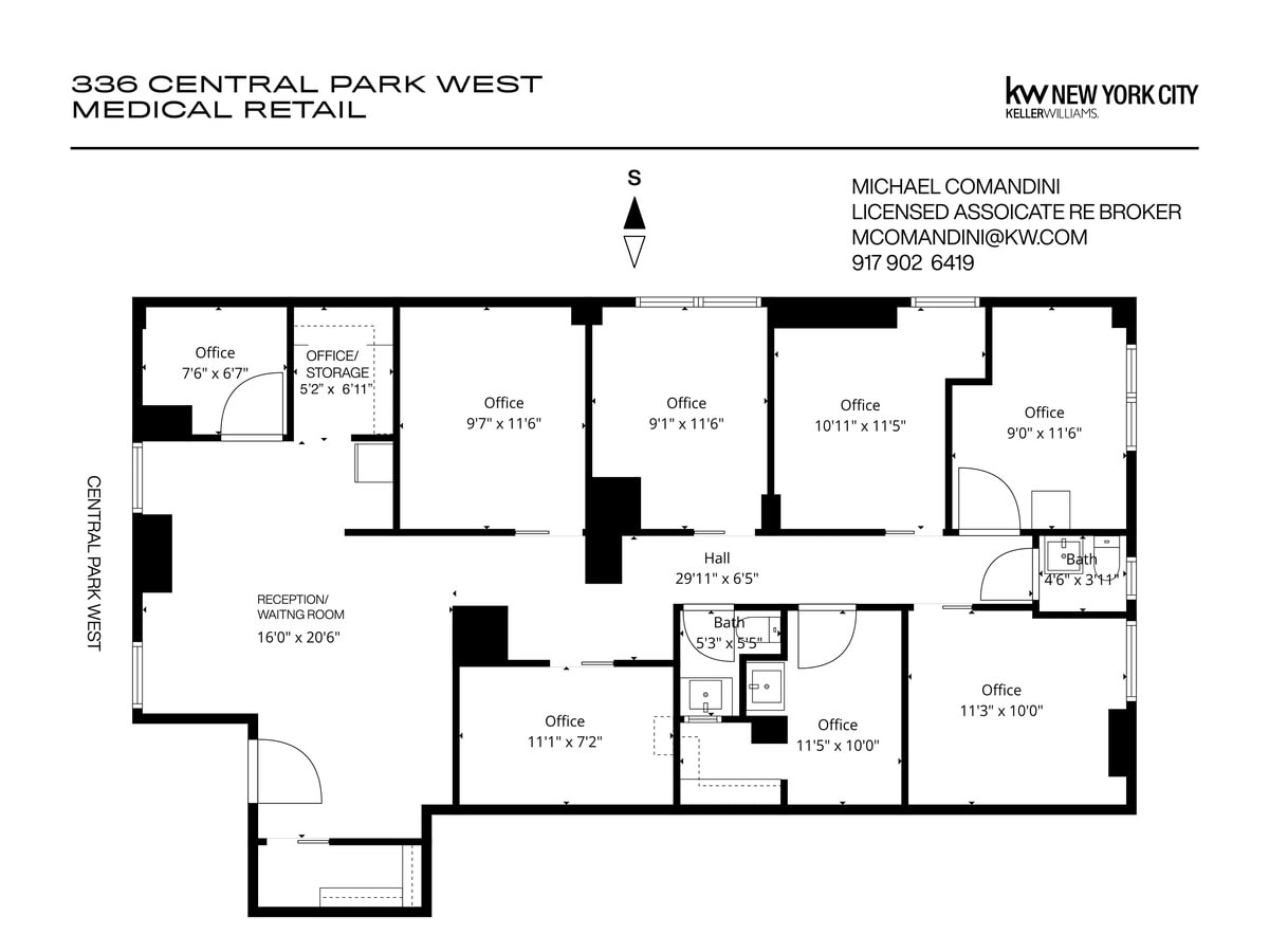 336 Central Park W, New York, NY 10025 - Lot GRND - - Plan d’étage - Image 1 of 17