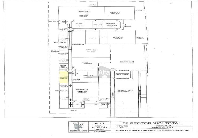 Terrain dans Velilla de San Antonio, Madrid à vendre - Plan de site – Image 1 sur 2