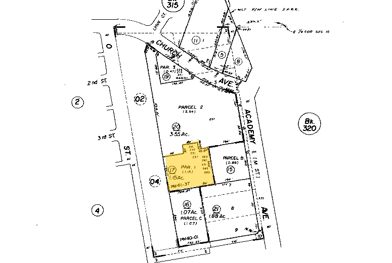 247-293 Academy Ave, Sanger, CA à louer - Plan cadastral – Image 3 sur 6