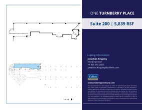 19495 Biscayne Blvd, Aventura, FL à louer Plan d’étage– Image 1 sur 2