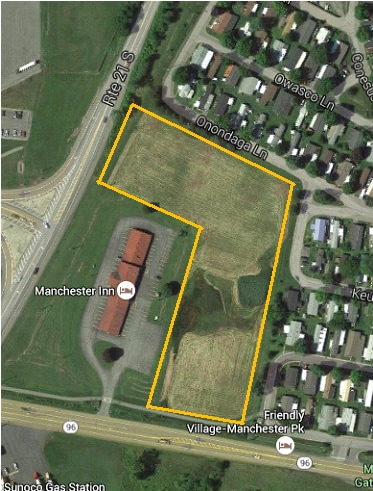 96 State St, Manchester, NY à vendre - Aérien – Image 2 sur 9