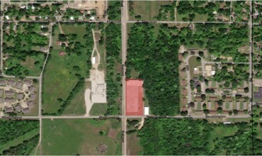1110 W Washington St, Paris, TX - VUE AÉRIENNE  vue de carte