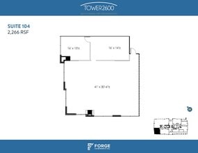 2600 N Central Expy, Richardson, TX à louer Plan d’étage– Image 1 sur 1