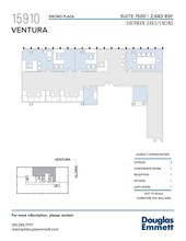 15910 Ventura Blvd, Encino, CA à louer Plan d’étage– Image 1 sur 1