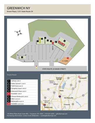 Plus de détails pour 1251 State Route 29, Greenwich, NY - Local commercial à louer