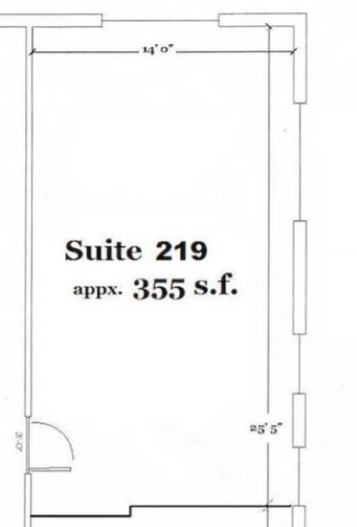 115 E 4th Ave, Mount Dora, FL à louer Plan d’étage– Image 1 sur 2