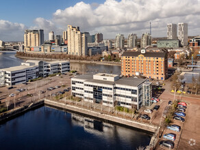 Waterfront Quay, Salford, LAN - VUE AÉRIENNE  vue de carte - Image1