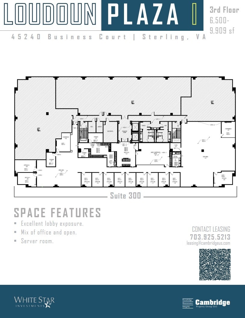 45240 Business Ct, Sterling, VA à louer Plan d’étage– Image 1 sur 1