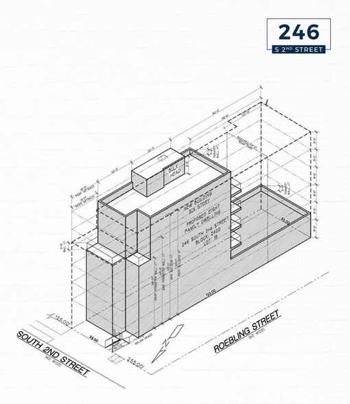 246 S 2nd St, Brooklyn, NY à vendre - Plan d’étage – Image 3 sur 4