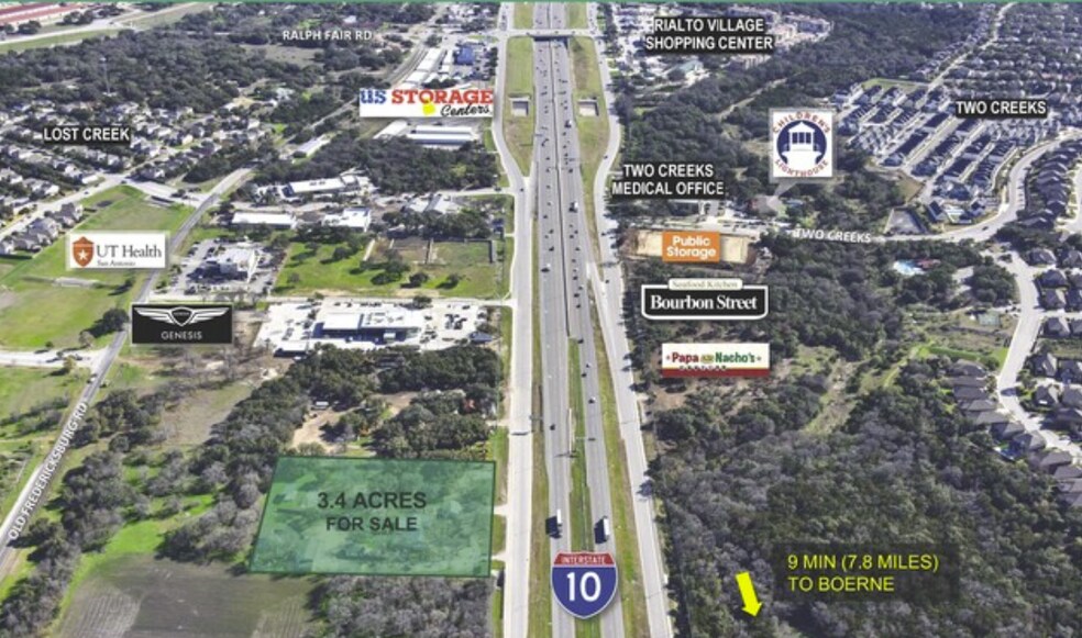 25920 Interstate 10 W, Boerne, TX à vendre - Photo de l’immeuble – Image 1 sur 4