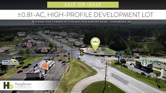 Plus de détails pour 1722 Airport Rd, Jonesboro, AR - Terrain à louer