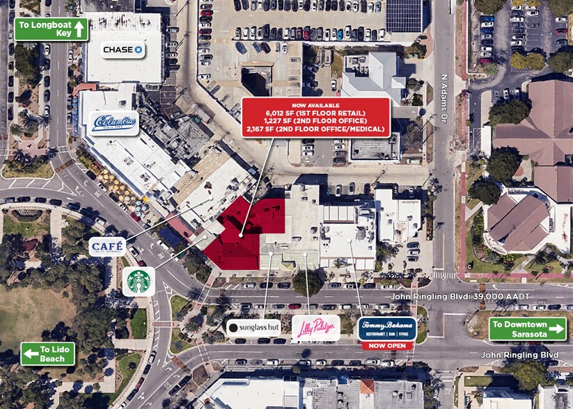 443 John Ringling Blvd, Sarasota, FL à louer - Photo de l’immeuble – Image 3 sur 5
