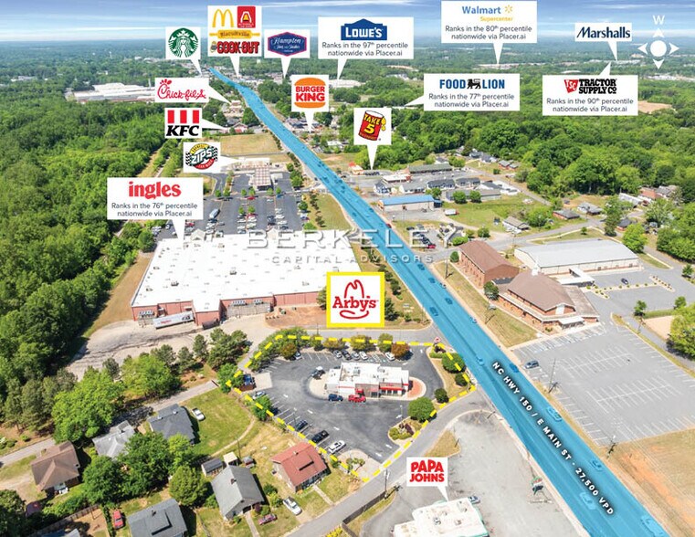 2216 E Main St, Lincolnton, NC à vendre - Photo de l’immeuble – Image 3 sur 5
