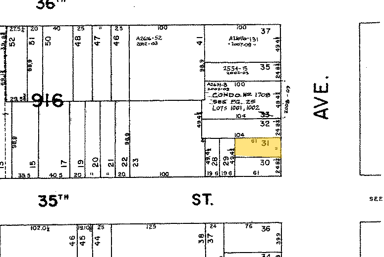643-645 Second Ave, New York, NY à louer - Plan cadastral – Image 2 sur 4