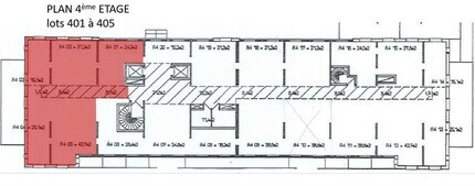 Bureau dans Évry-Courcouronnes à louer Plan d’étage– Image 2 sur 8
