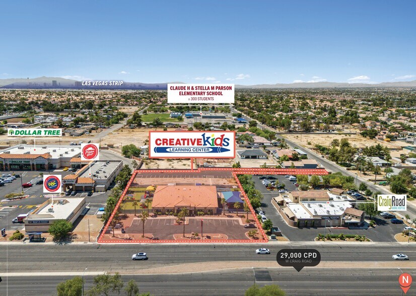 5001 W Craig Rd, Las Vegas, NV à vendre - Photo de l’immeuble – Image 2 sur 6