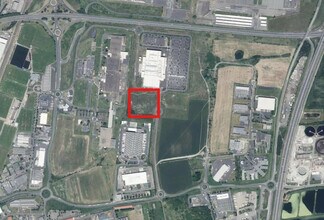 Clermont-Ferrand - Vue aérienne vue de carte