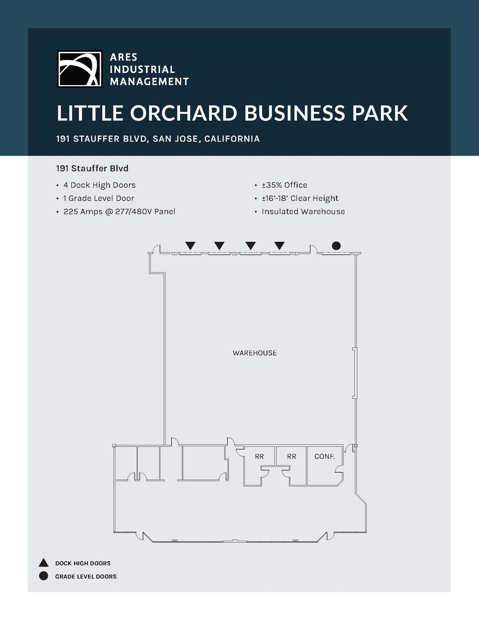 1712-1792 Little Orchard St, San Jose, CA à louer Plan d’étage– Image 1 sur 2