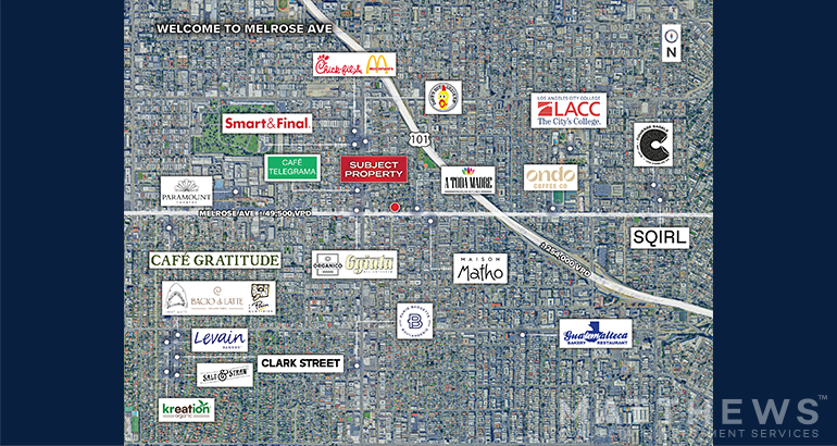 4873-4877 Melrose Ave, Los Angeles, CA à louer - Photo de l’immeuble – Image 3 sur 4