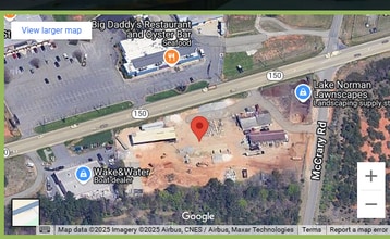 1159 River Hwy, Mooresville, NC - Vue aérienne vue de carte