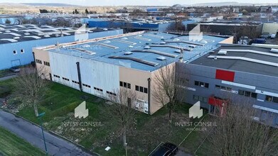 1 Rue Jacques De Vaucansson, Saint-Ouen-l'Aumône, VDO - Vue aérienne vue de carte