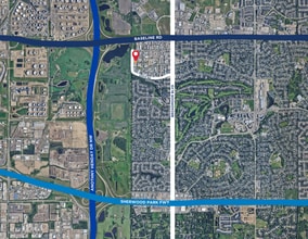 449-473 NW Sioux Rd, Sherwood Park, AB - VUE AÉRIENNE  vue de carte - Image1