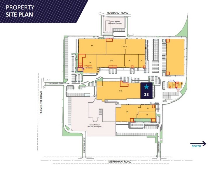 31742 Enterprise Dr, Livonia, MI à louer - Plan de site – Image 3 sur 3
