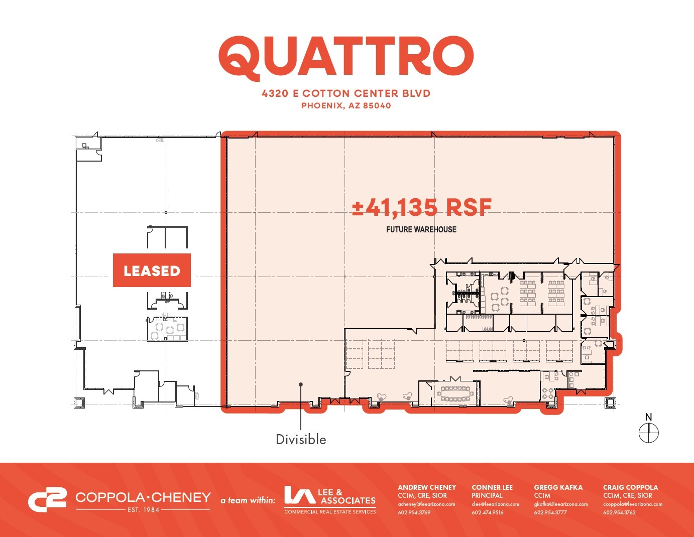 4320 E Cotton Center Blvd, Phoenix, AZ à louer Plan d’étage– Image 1 sur 1