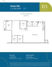 925 L St, Sacramento, CA à louer Plan d’étage– Image 2 sur 3